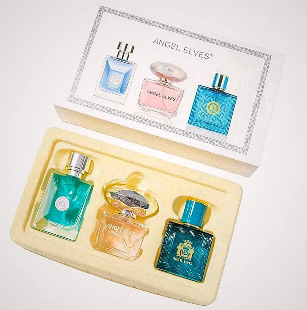 3-Piece Long Lasting Perfume Gift Set For Women, Eau De Toilette Fragrance