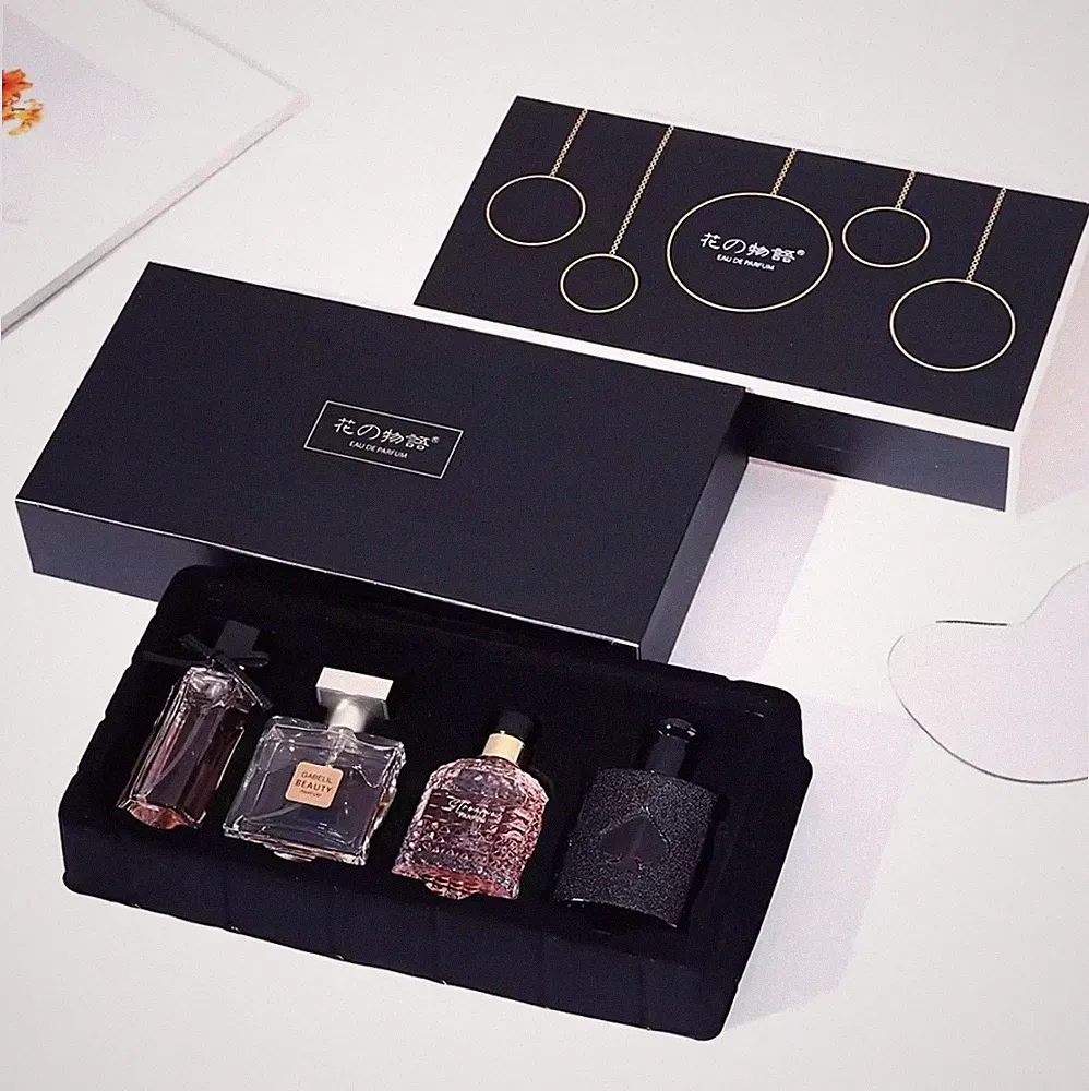 Brand Gift Box 4Pcs Set Perfume Women Parfum Femme 100ml Fresh Natural Floral...