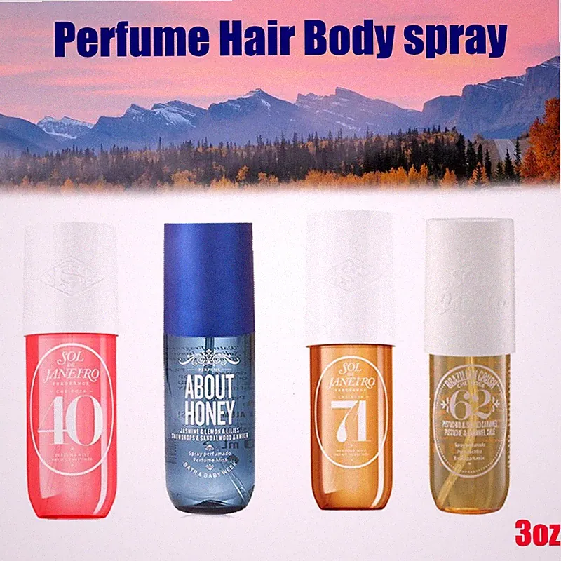 Fresh Brazilian Fragrance Hair & Body Mist Travel Size 3 oz Sealed