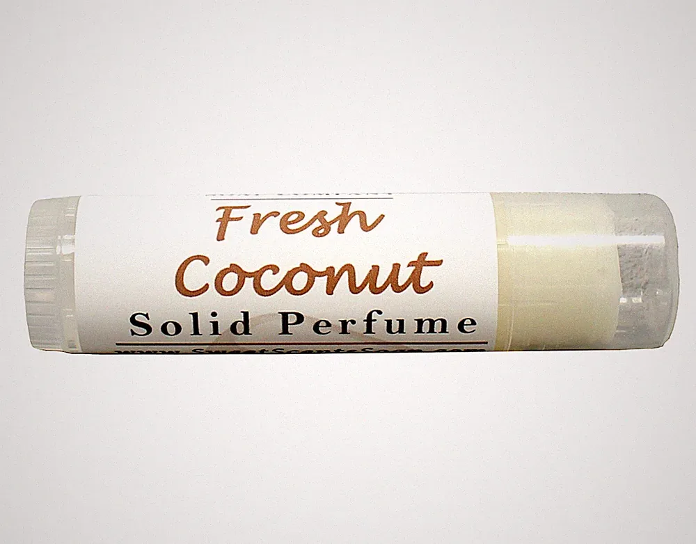 Fresh Coconut Solid Perfume / Scent Stick / Fragrance Stick / Solid Fragrance