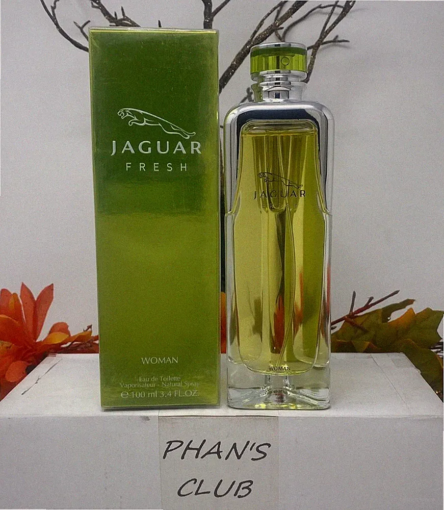 Jaguar Fresh 3.4oz Eau de Toilette Floral Aquatic Perfume for Women