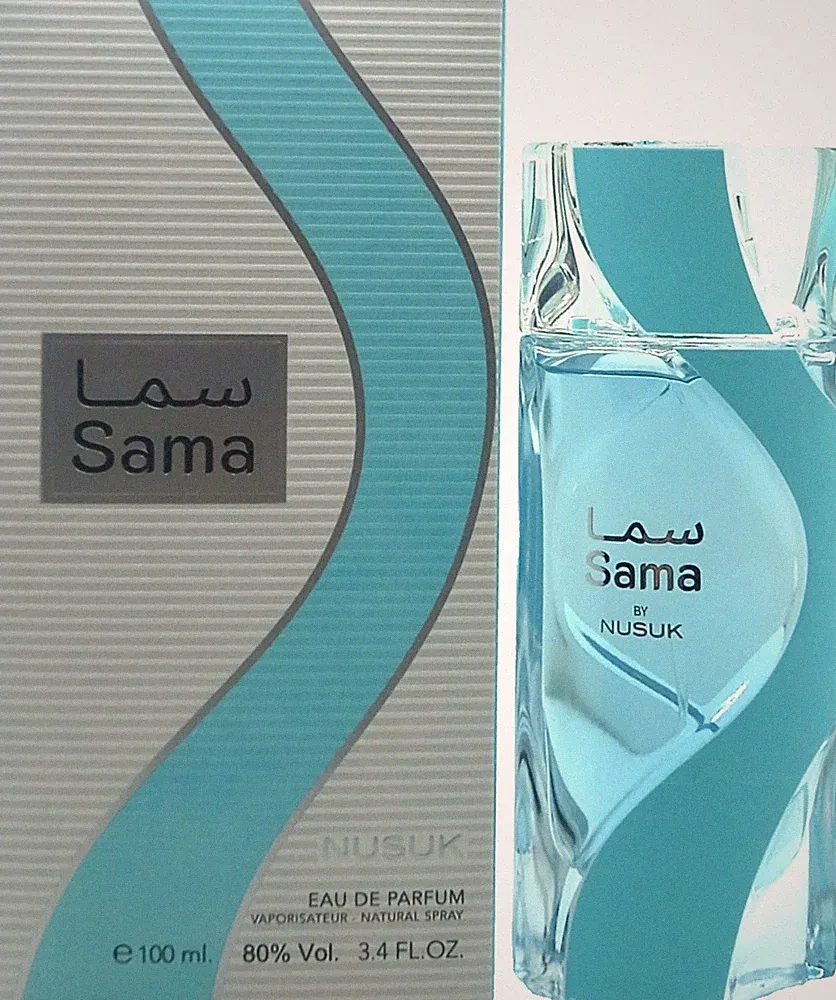 NUSUK SAMA EAU DE PARFUM SPRAY FOR MEN 3.4 Oz / 100 ml BRAND NEW