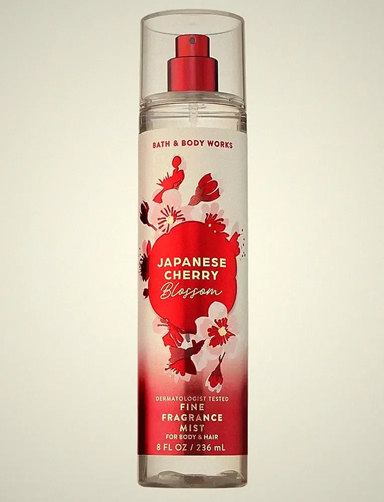 Original Bath & Body Works Japanese Cherry Blossom Fragrance Mist 8 fl oz/236 ml