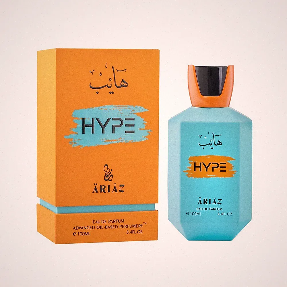 Perfume for men HYPE by ARIAZ 100ml Eau De Parfum Fresh Citrus + 6 Free Samples