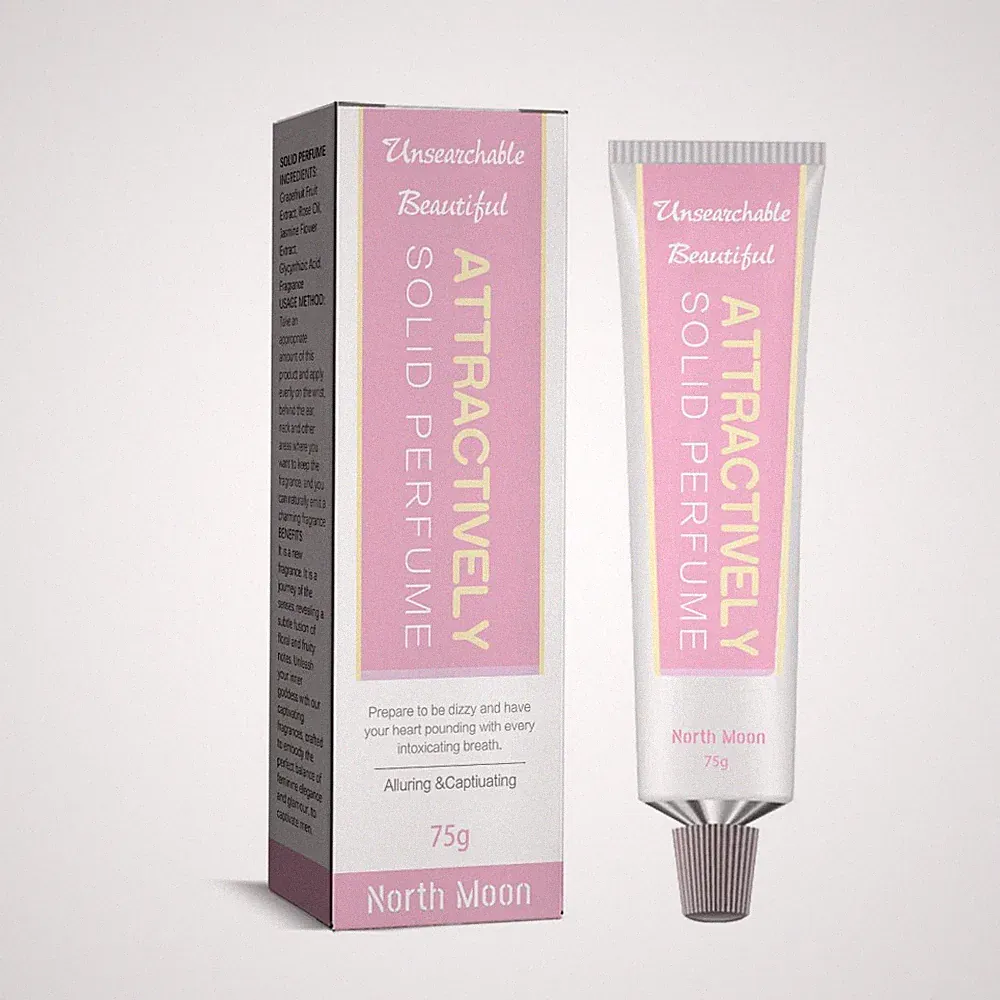 Solid Perfume Natural Fresh Light Fragrance Non-punnt
