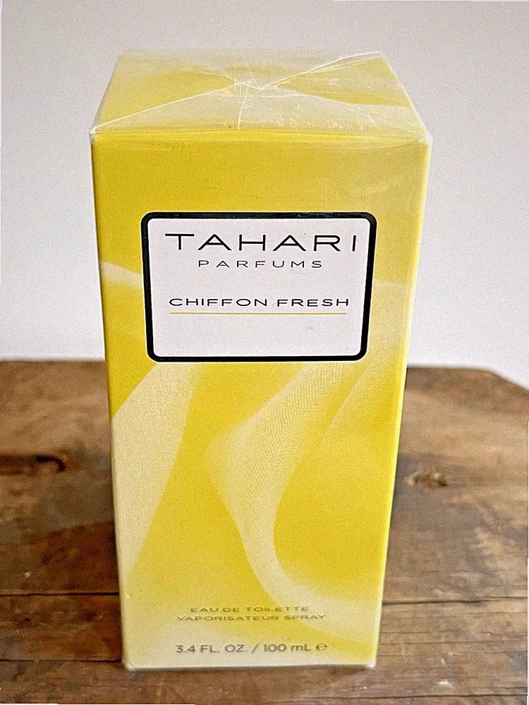 Tahari Parfums Chiffon Fresh Eau De Toilette Spray Perfume 3.4 Fl Oz New Sealed